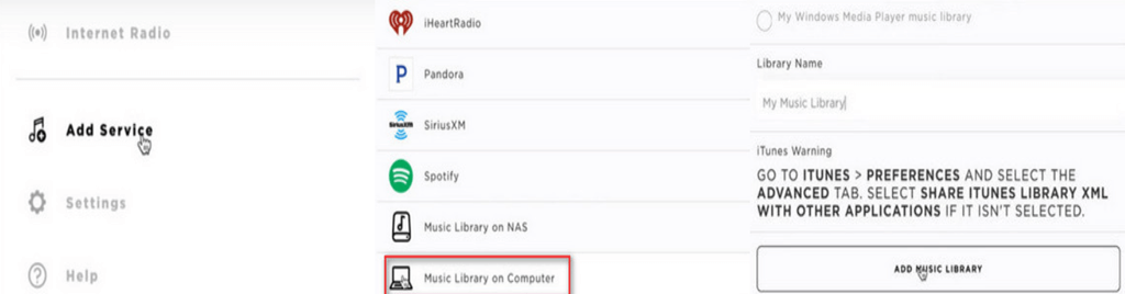Apple Music auf SoundTouch hinzufügen