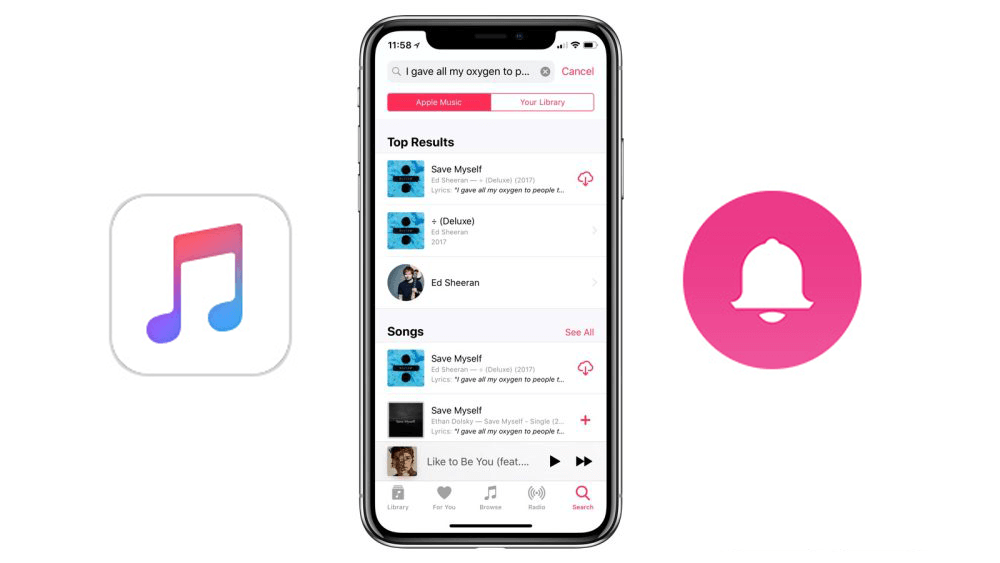 Apple Music als Klingelton erstellen