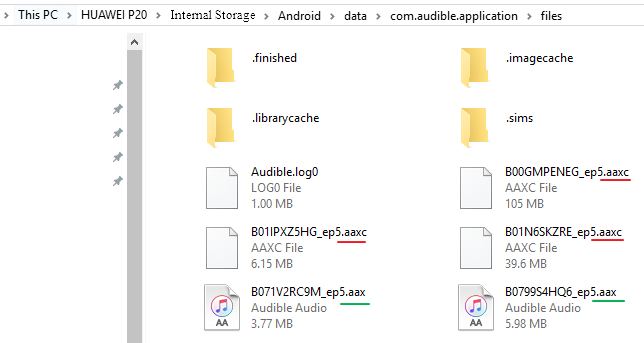 Wo Werden Audible Dateien Gespeichert Android