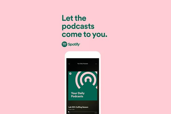 Spotify Podcast auf Android