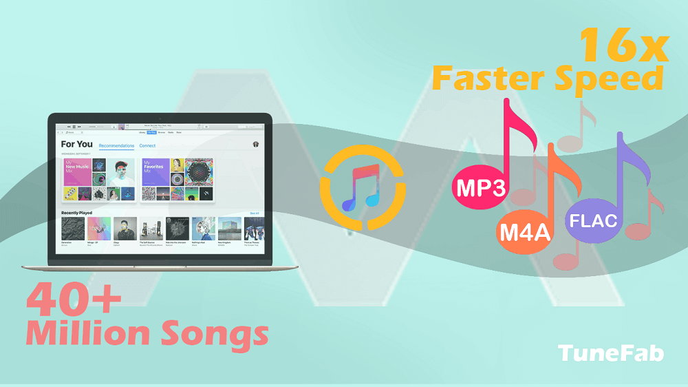 TuneFab Apple Music 16X Konvertierungsgeschwindigkeits