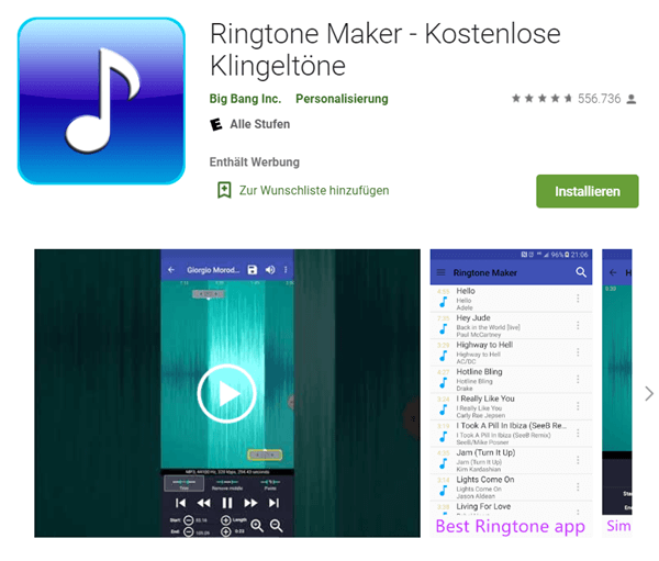 Spotify Ringtone Maker Spotify als Klingelton erstellen