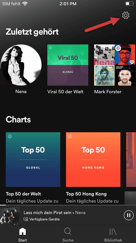 Spotify Einstellungen