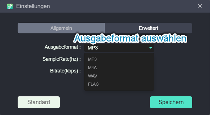 Win Programm Einstellungen