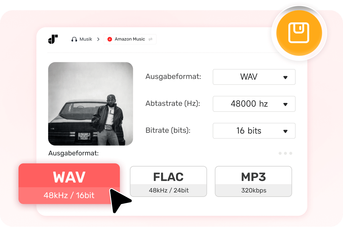 YouTube Music-Audio verlustfrei ausgeben