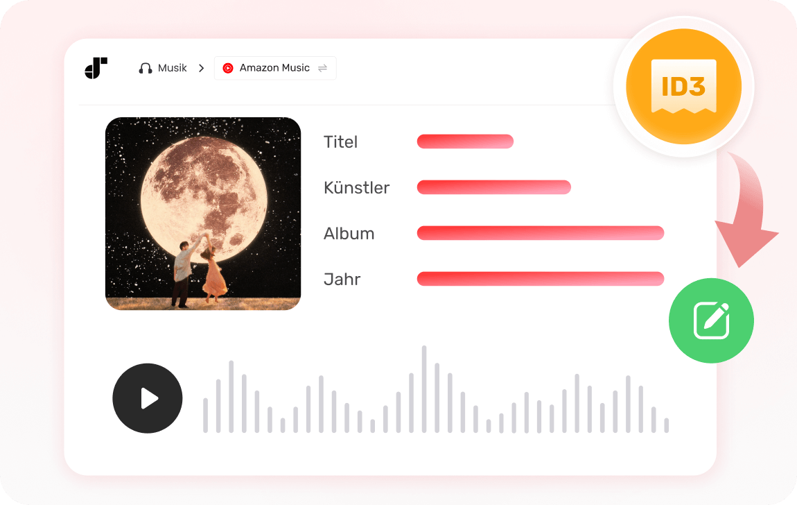 YouTube Music Metadaten beibehalten