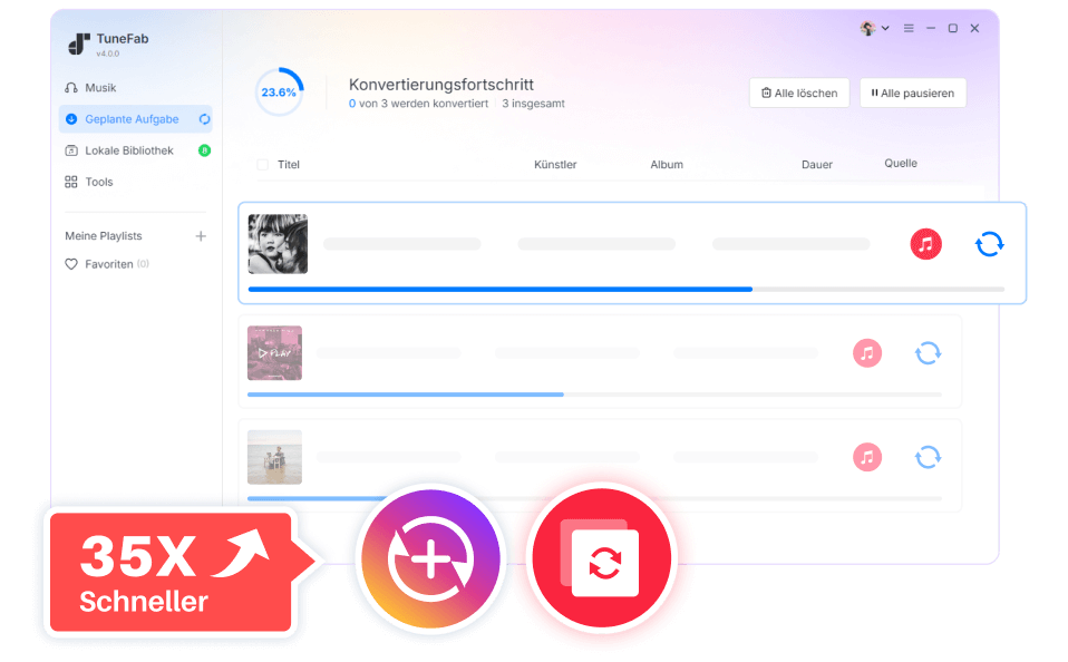 Apple Music blitzschnell konvertieren