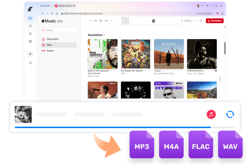Apple Music und iTunes in MP3 konvertieren