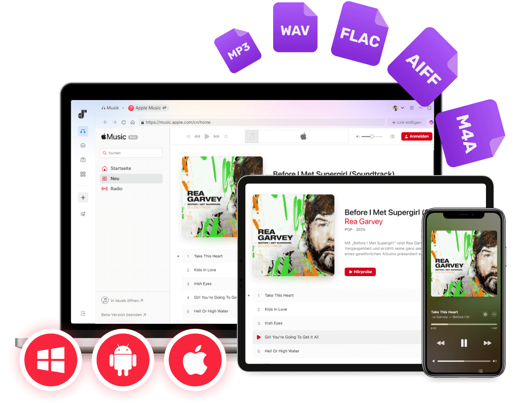 Apple Music Metadaten beibehalten