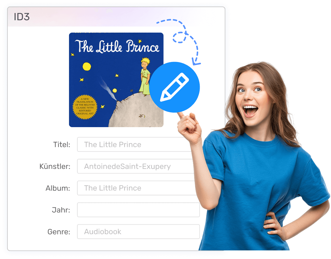 Kapitelinformationen und ID3-Tags beibehalten