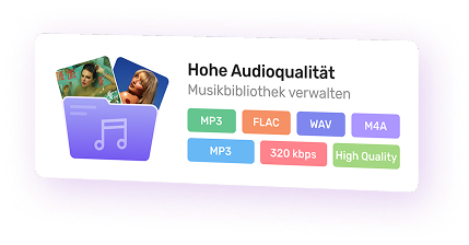 Hohe Audioqualität