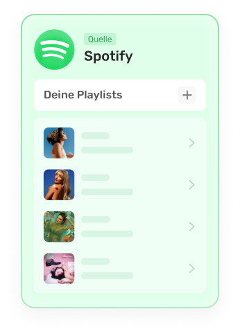 Spotify als Quelle