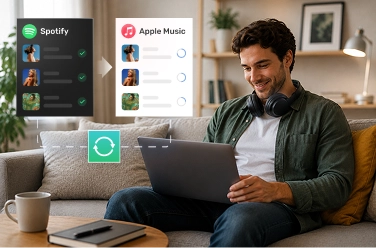 Playlists zwischen Spotify und Apple Music übertragen