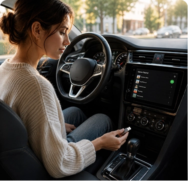 Für Auto, USB und weitere Geräte