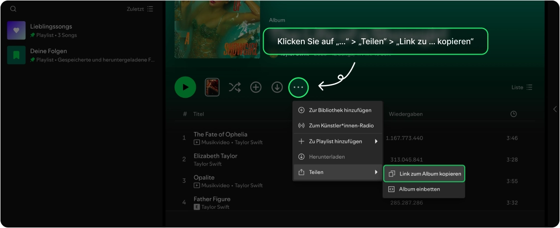 In der Desktop-App
