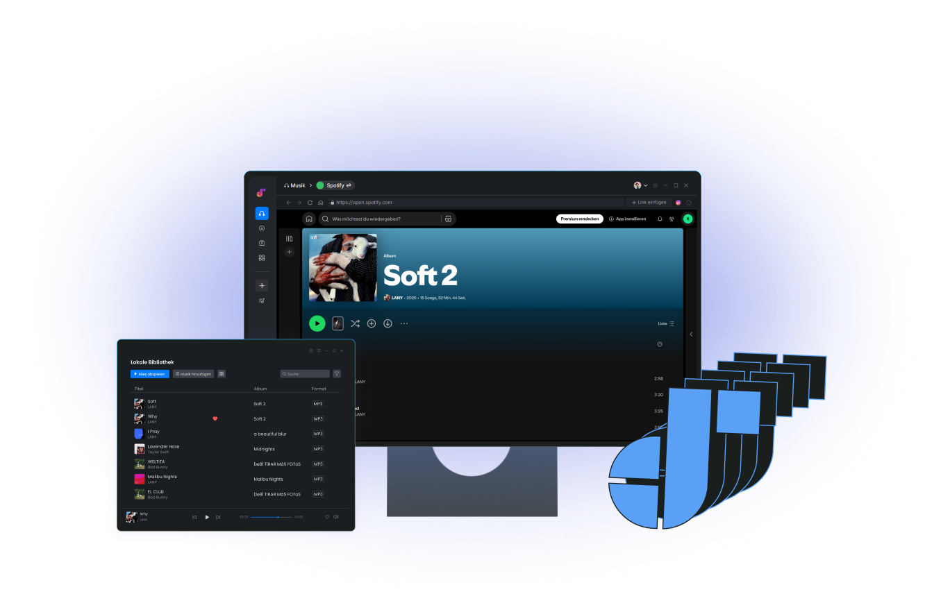 TuneFab Spotify Music Converter ausprobieren!