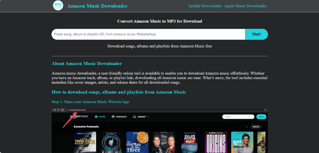 Amazon Music Downloader