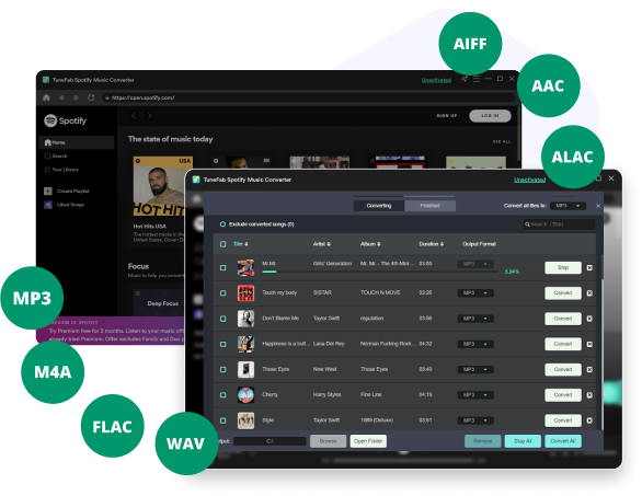 Embedded Spotify Web Player with Auto Playlist Analysis