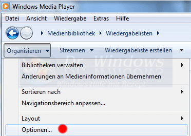 Musik hinzufügen Windows Media Player