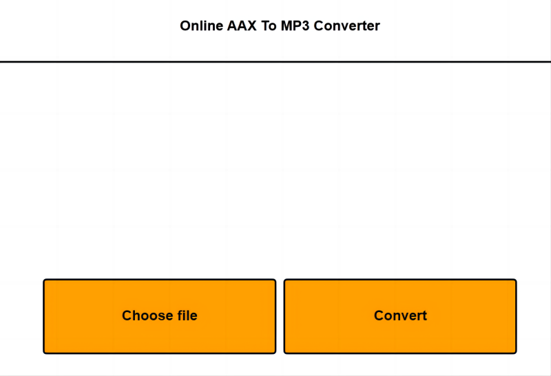 Online AAX To MP3 Converter Free