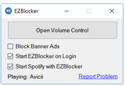 Spotify-Werbungsblocker EZBlocker