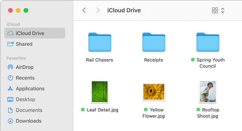 AAC-Datei im Finder suchen