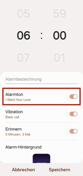 Alarmton in Android