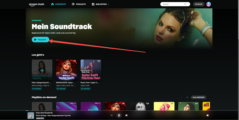 Amazon Music ohne Abo free abspielen