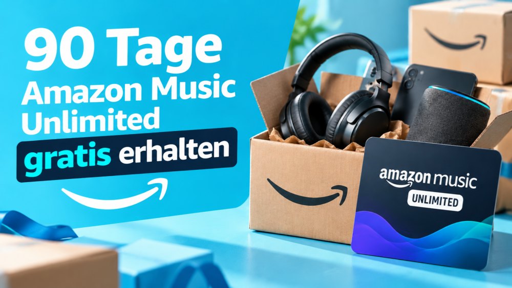Amazon Music Unlimited 90 Tage kostenlos mit Aktionsprodukten