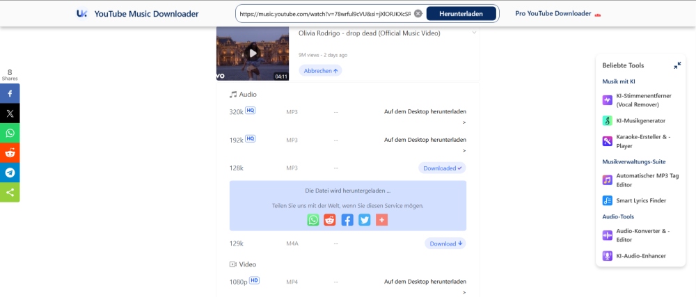 AnyUkit YouTube Music Downloader