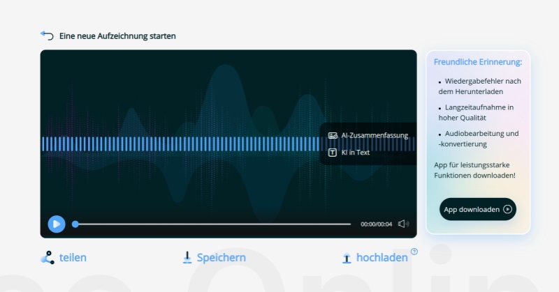 Apowersoft Online Audio Recorder