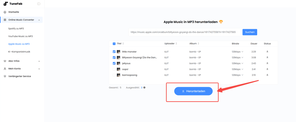 Apple Music als MP3 speichern