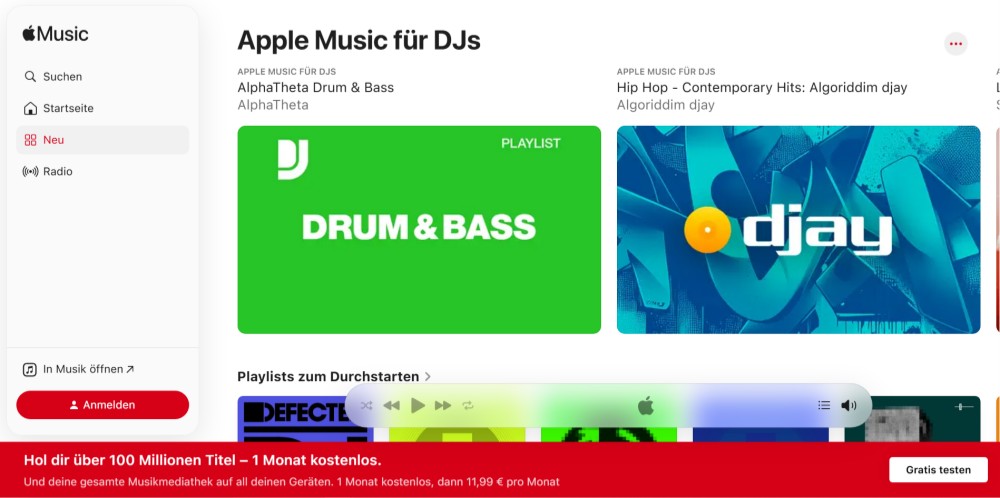 Apple Music für DJs