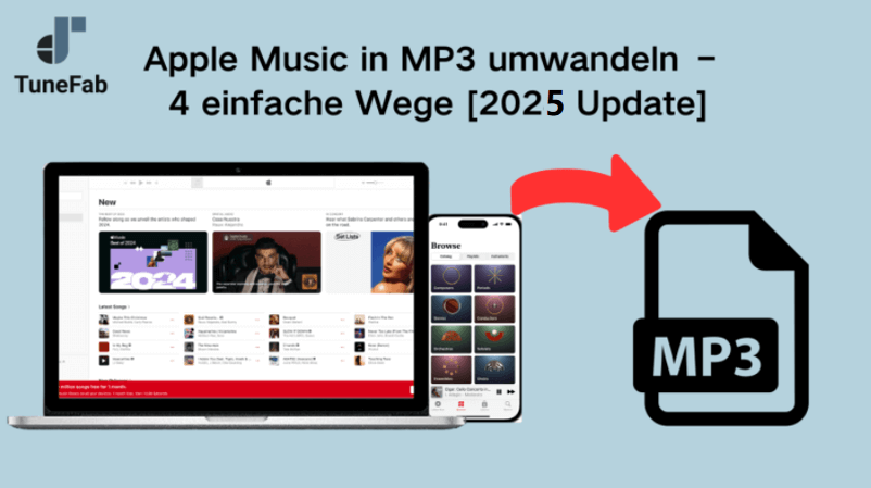 Apple Music in MP3 umwandeln – 4 einfache Wege