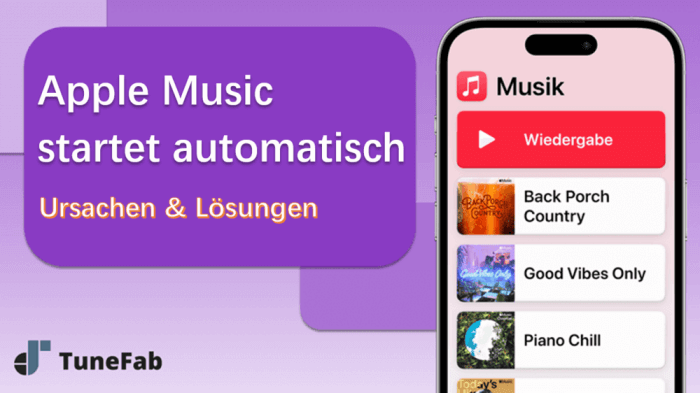Apple Music startet automatisch