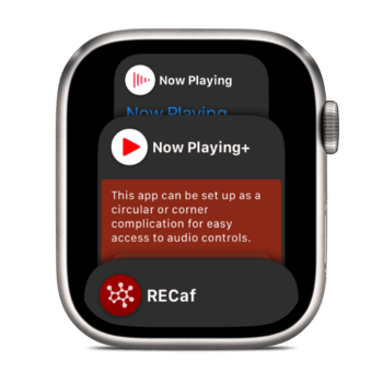Apple Watch-App „Jetzt läuft“