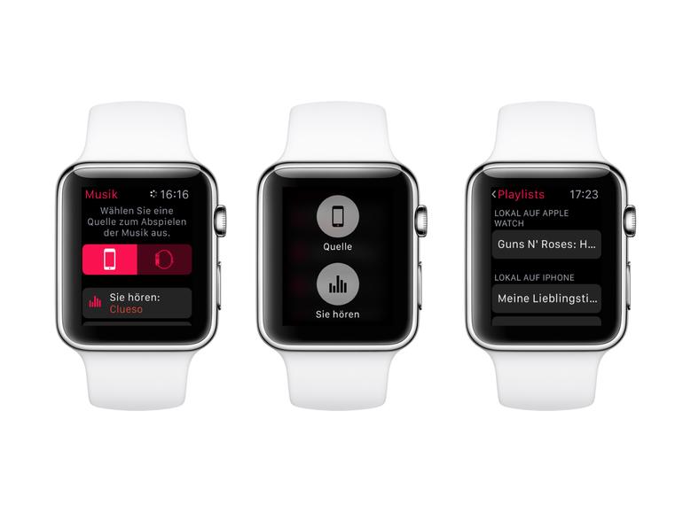 Apple Watch Musik abspielen