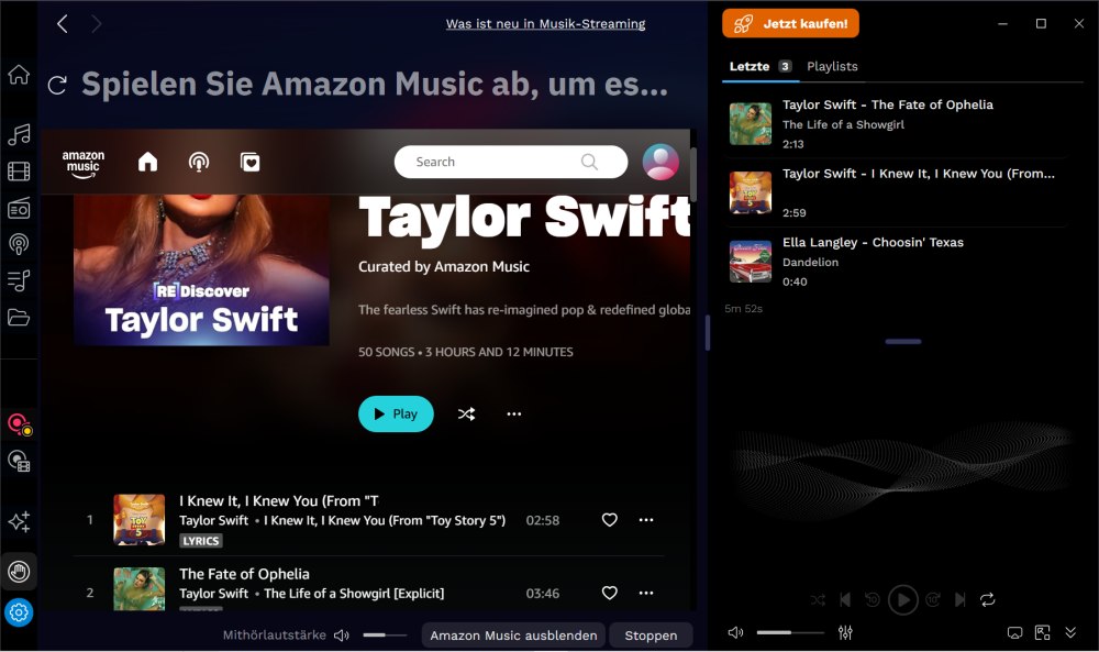 Audials Amazon Music Converter kostenlos testen