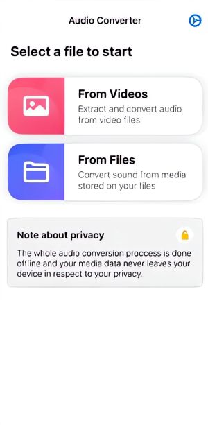 Audio Converter iOS