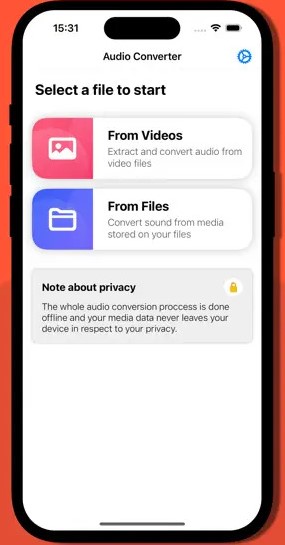 Audio Converter: MP3, WAV, OGG