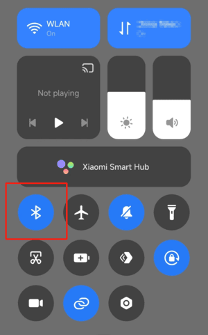 Bluetooth auf Handy aktivieren