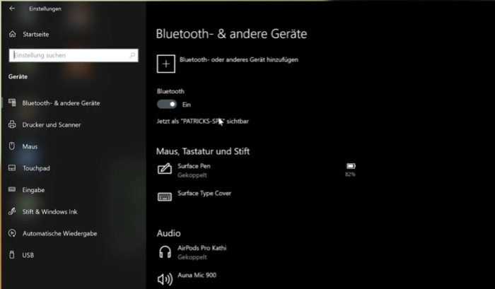 Bluetooth auf PC aktivieren