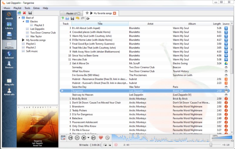 Clementine Media Player