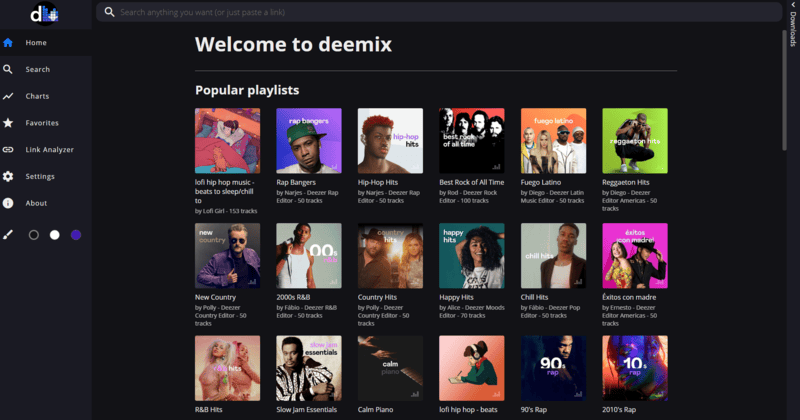 Deemix Deezer Downloader von Github