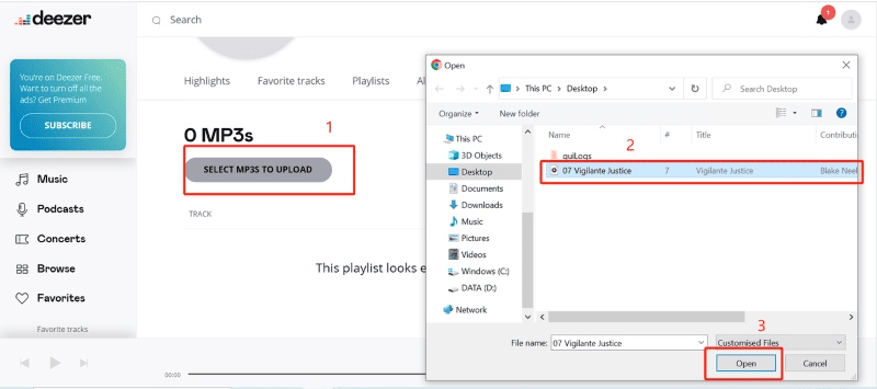 Deezer analysiert die Songs