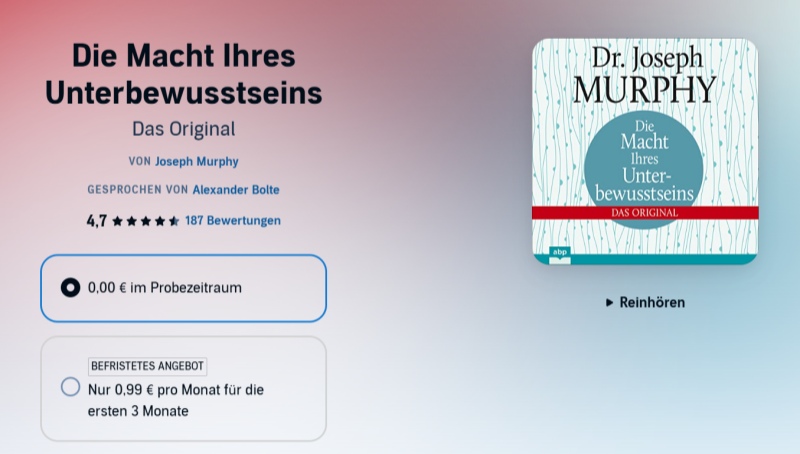 Die Macht Ihres Unterbewusstseins