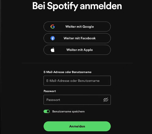 Discord Spotify-Konto sich anmelden