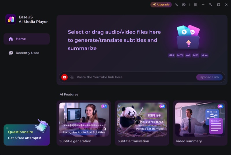 EaseUS YouTube to WAV Downloader