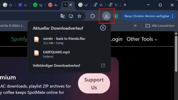 FLAC Dateien in Download finden