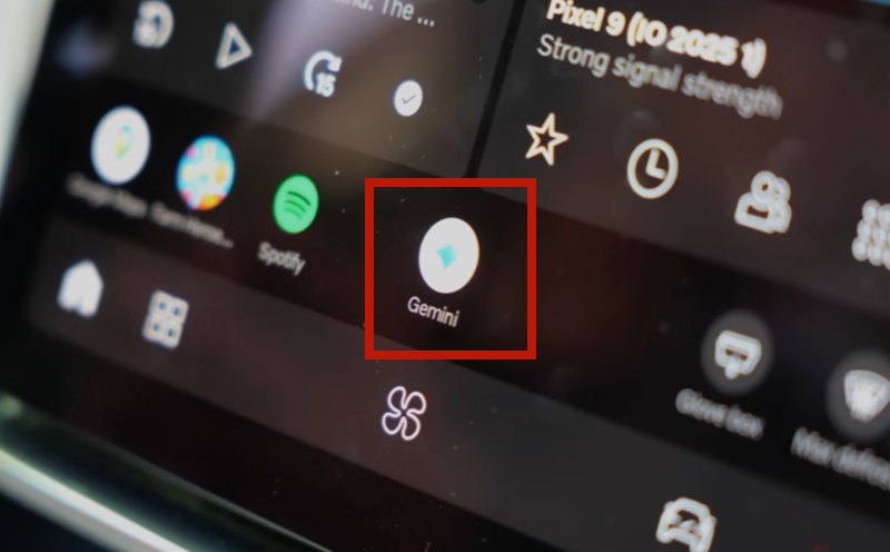 Gemini in Android Auto
